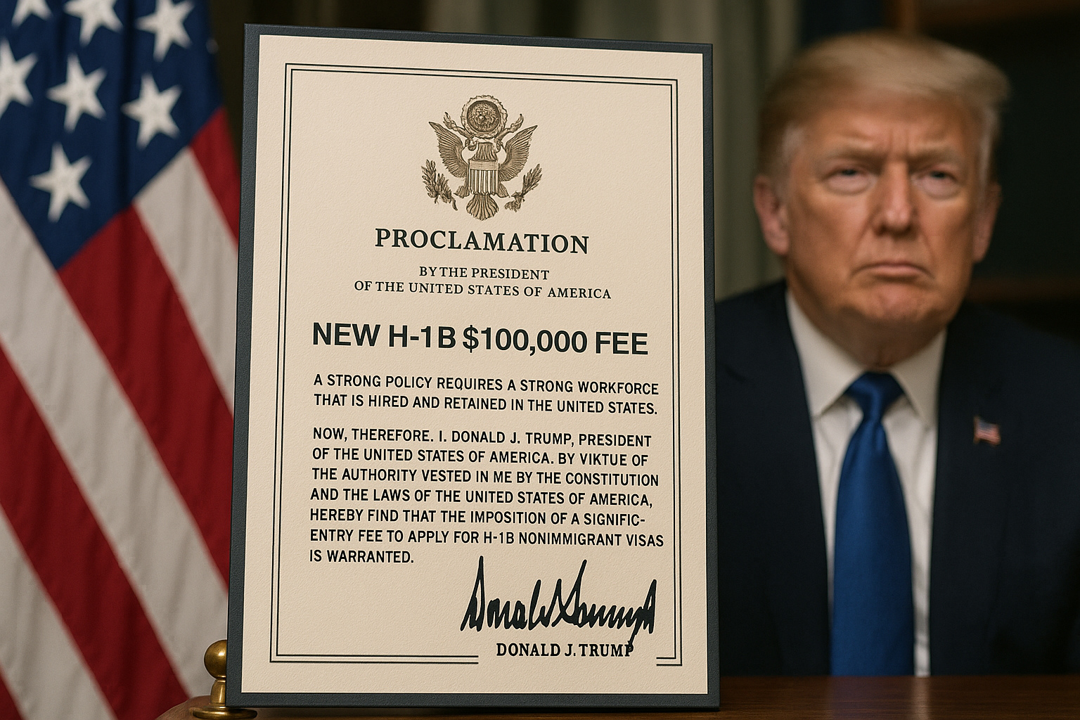 Employers Risk Retroactive H-1B Fee for $100K Despite Possible Lawsuits – Explore O-1, L-1, TN, and Other Work Visa Options